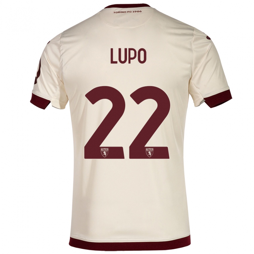 Dames Enrica Lupo #22 Champagne Uitshirt Uittenue 2023/24 T-Shirt België