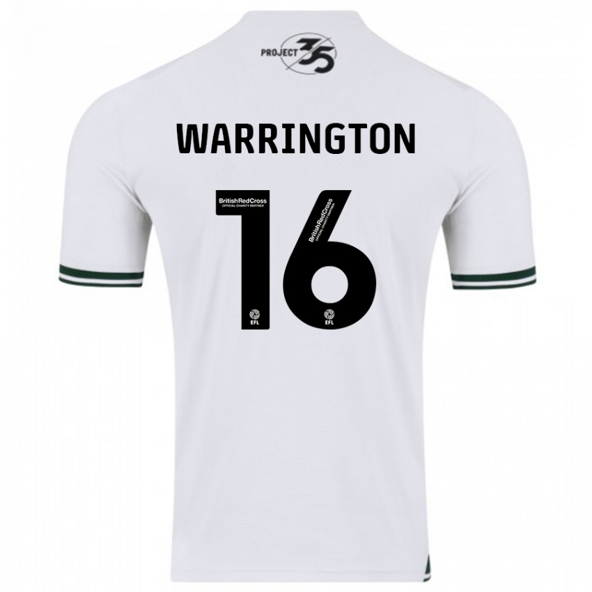 Dames Lewis Warrington #16 Wit Uitshirt Uittenue 2023/24 T-Shirt België
