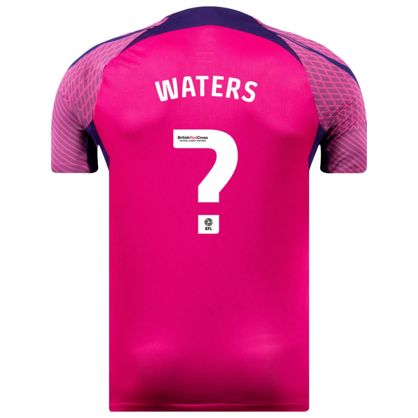 Dames Jake Waters #0 Paars Uitshirt Uittenue 2023/24 T-Shirt België