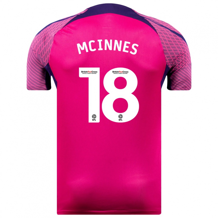 Dames Libby Mcinnes #18 Paars Uitshirt Uittenue 2023/24 T-Shirt België