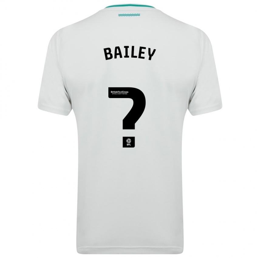 Dames Isaac Bailey #0 Wit Uitshirt Uittenue 2023/24 T-Shirt België