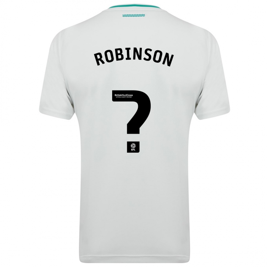Dames Jay Robinson #0 Wit Uitshirt Uittenue 2023/24 T-Shirt België