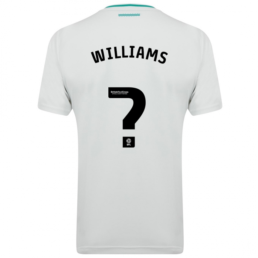 Dames Barnaby Williams #0 Wit Uitshirt Uittenue 2023/24 T-Shirt België