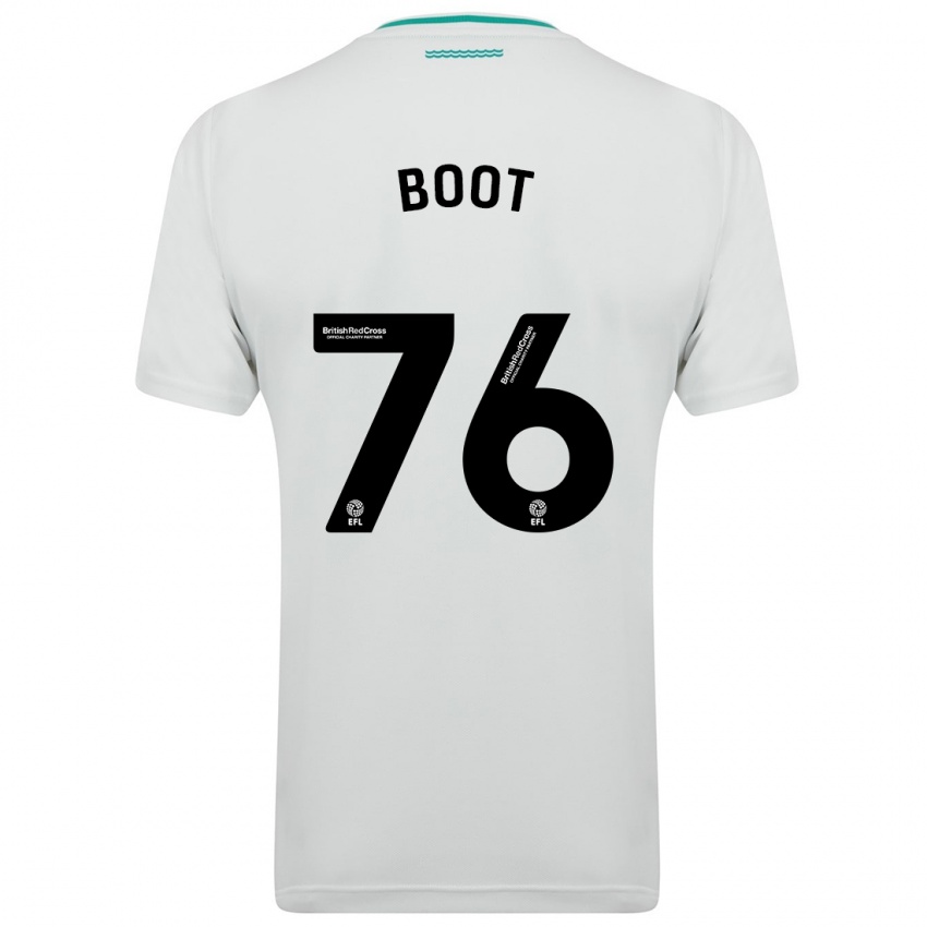 Dames Nathanael Boot #76 Wit Uitshirt Uittenue 2023/24 T-Shirt België