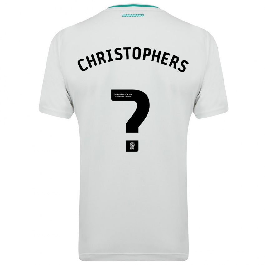 Dames Leo Christophers #0 Wit Uitshirt Uittenue 2023/24 T-Shirt België