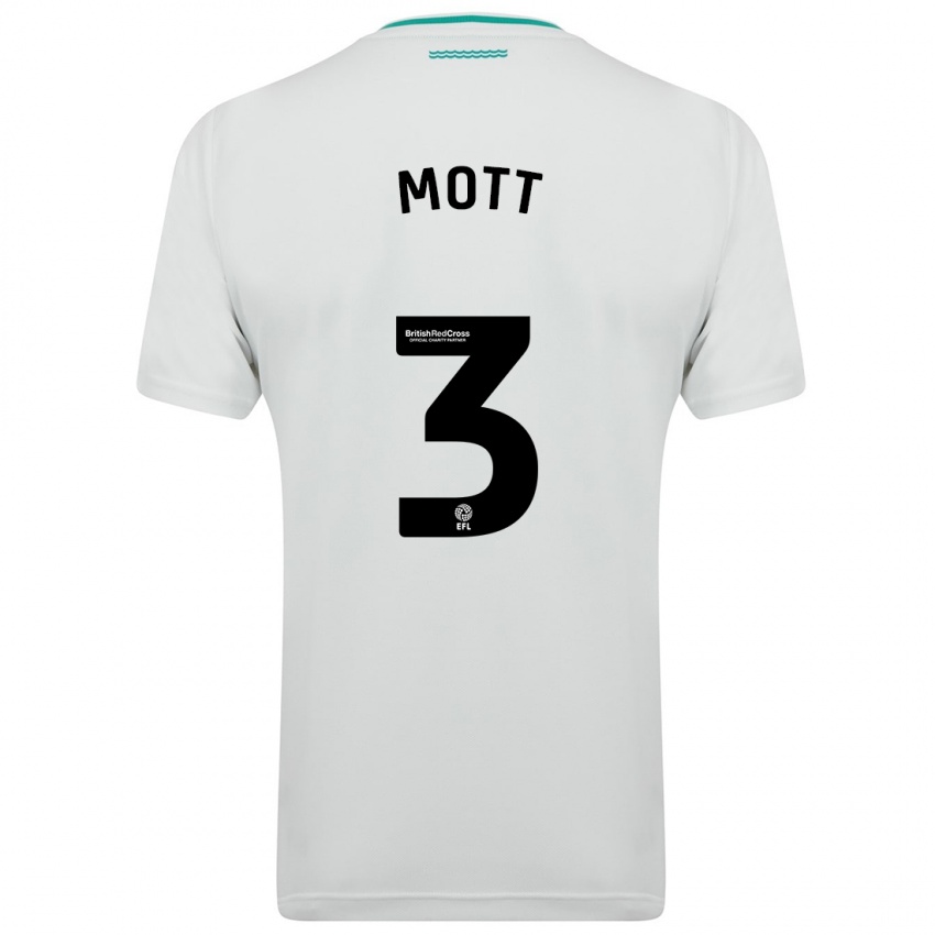 Dames Millicent Mott #3 Wit Uitshirt Uittenue 2023/24 T-Shirt België