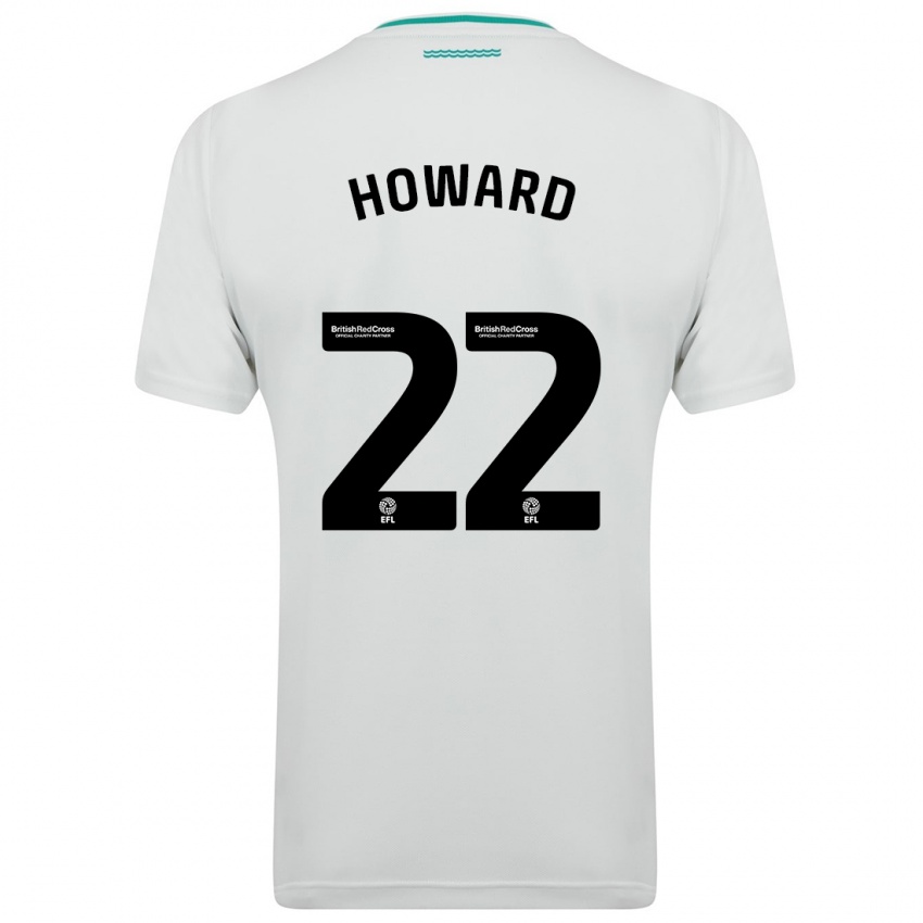 Dames Bethany-May Howard #22 Wit Uitshirt Uittenue 2023/24 T-Shirt België