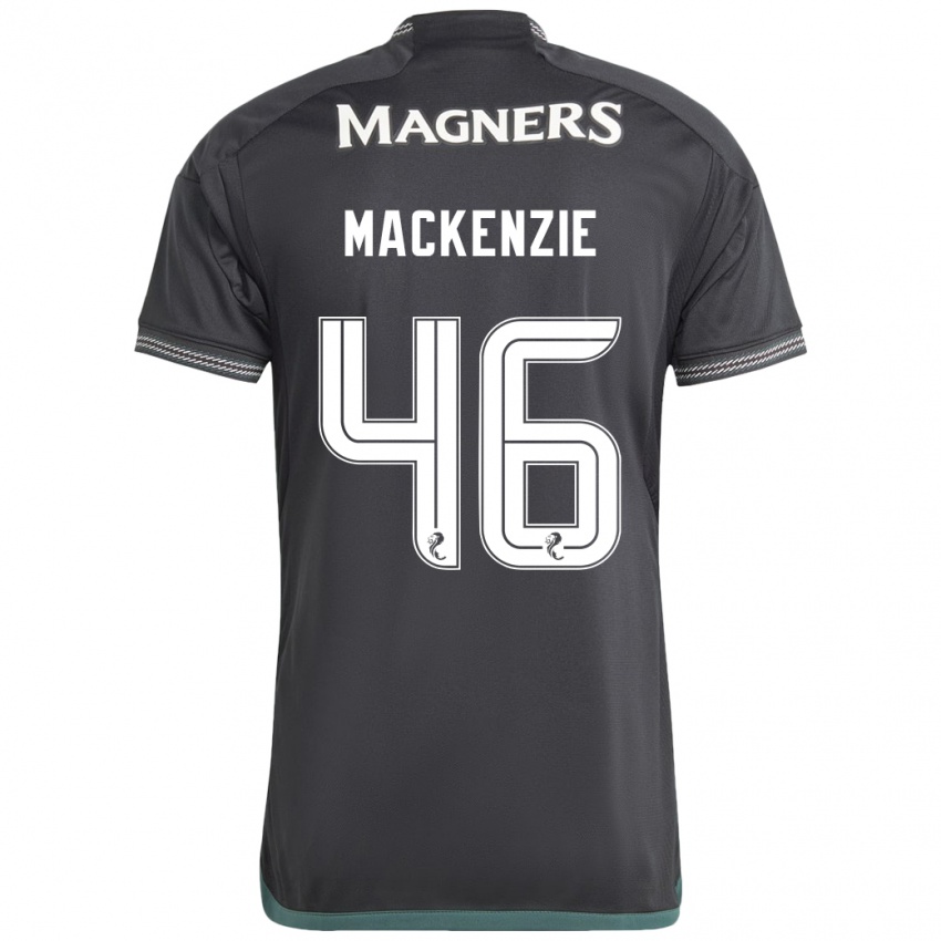 Dames Magnus Mackenzie #46 Zwart Uitshirt Uittenue 2023/24 T-Shirt België