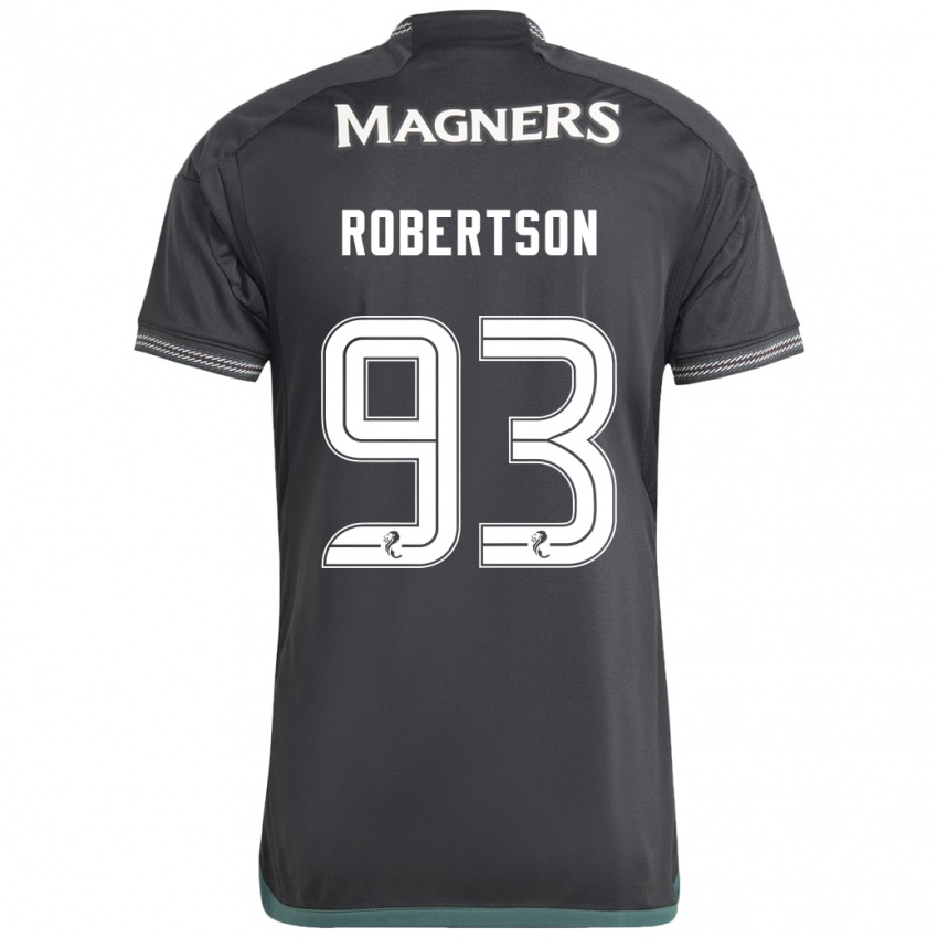 Dames Mitchell Robertson #93 Zwart Uitshirt Uittenue 2023/24 T-Shirt België