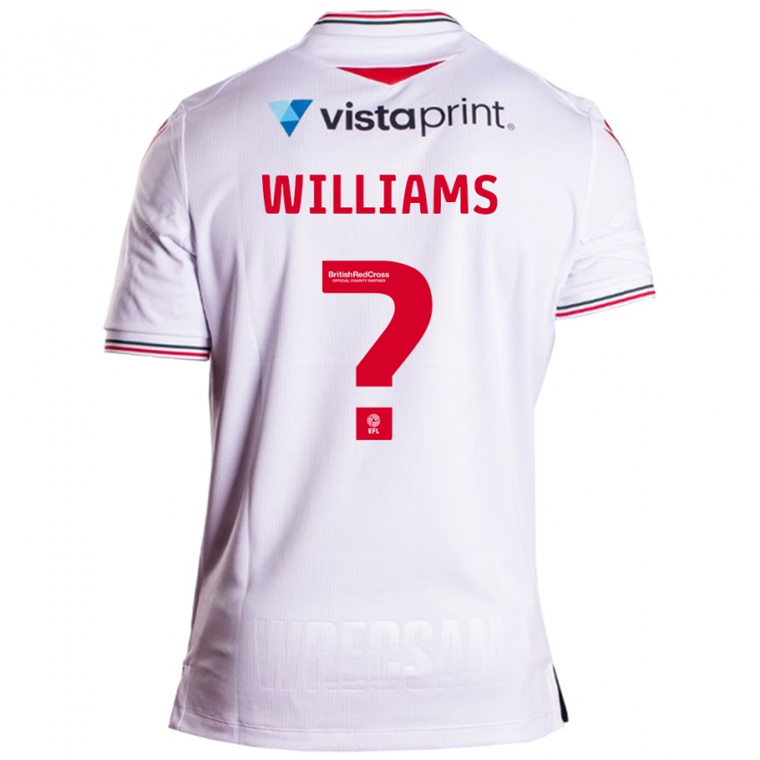 Dames Sam Williams #0 Wit Uitshirt Uittenue 2023/24 T-Shirt België