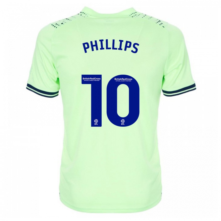 Dames Matt Phillips #10 Marine Uitshirt Uittenue 2023/24 T-Shirt België