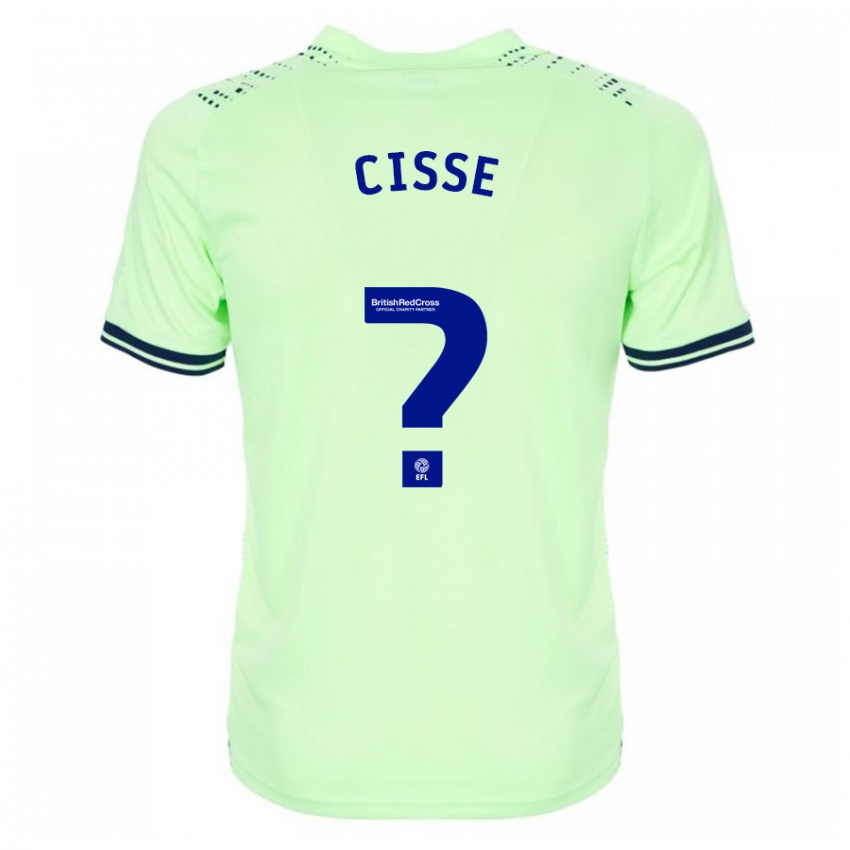 Dames Ben Cisse #0 Marine Uitshirt Uittenue 2023/24 T-Shirt België