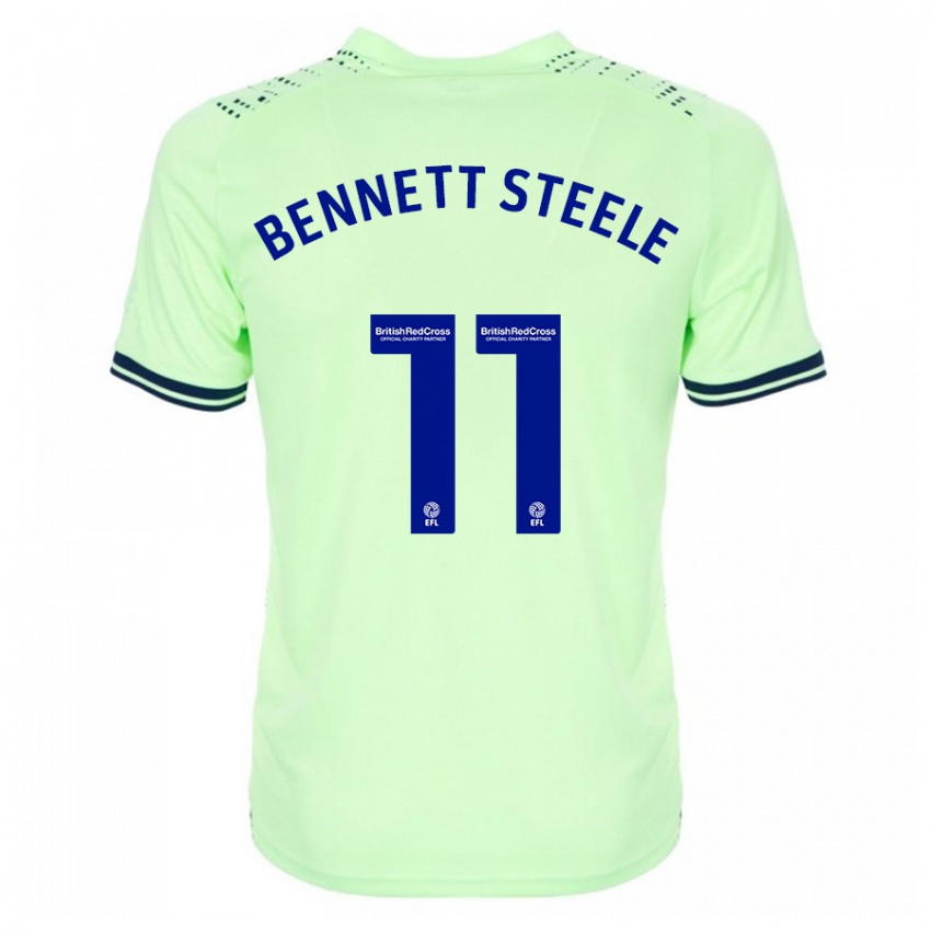 Damen Lizzie Bennett-Steele #11 Marine Auswärtstrikot Trikot 2023/24 T-Shirt Belgien