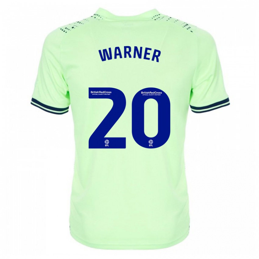 Damen Phoebe Warner #20 Marine Auswärtstrikot Trikot 2023/24 T-Shirt Belgien