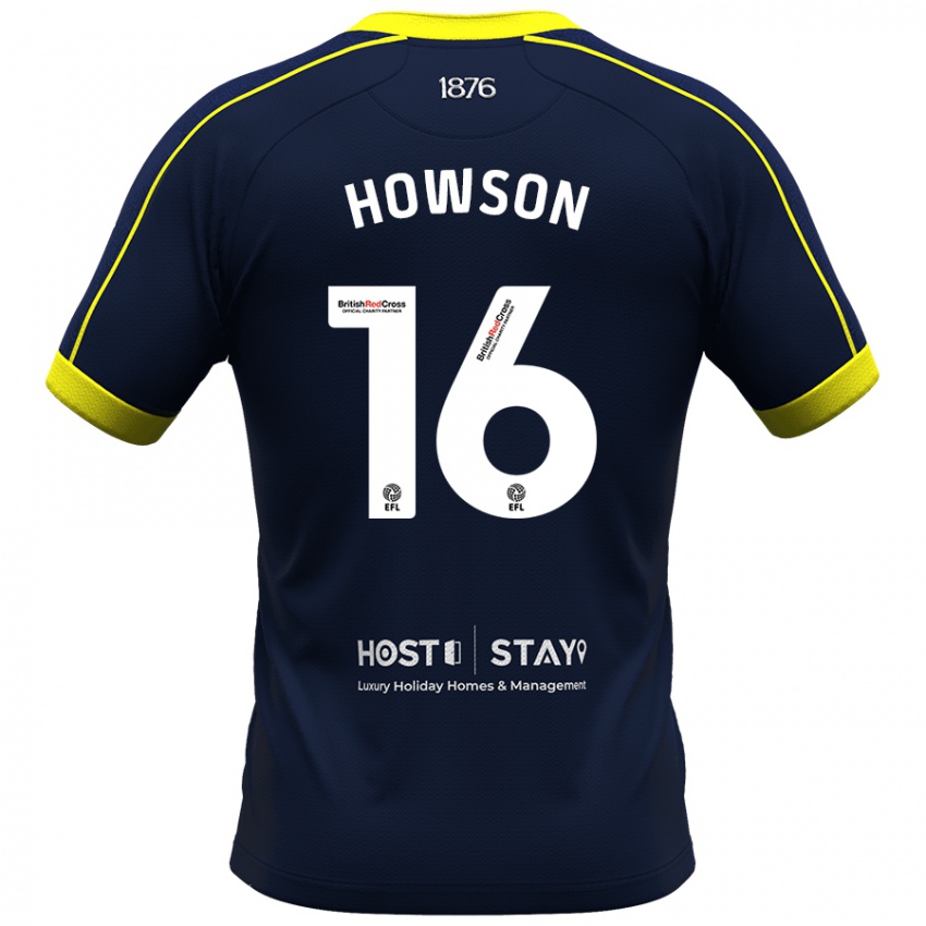 Damen Jonathan Howson #16 Marine Auswärtstrikot Trikot 2023/24 T-Shirt Belgien