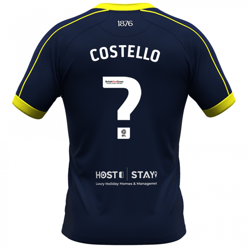 Damen Jd Costello #0 Marine Auswärtstrikot Trikot 2023/24 T-Shirt Belgien