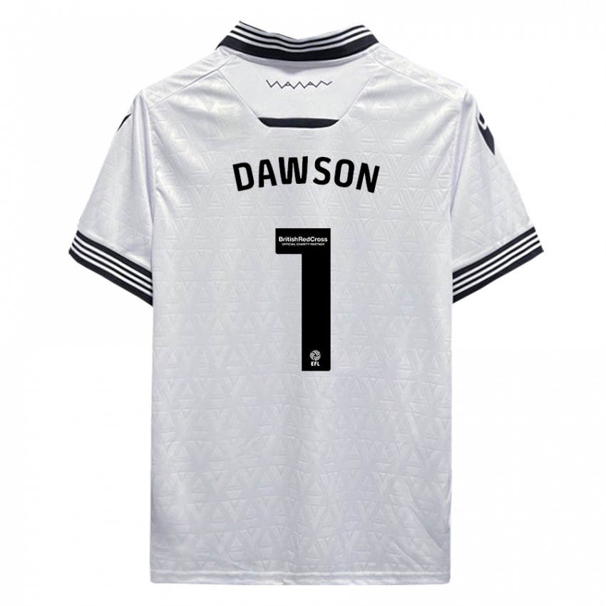 Dames Cameron Dawson #1 Wit Uitshirt Uittenue 2023/24 T-Shirt België