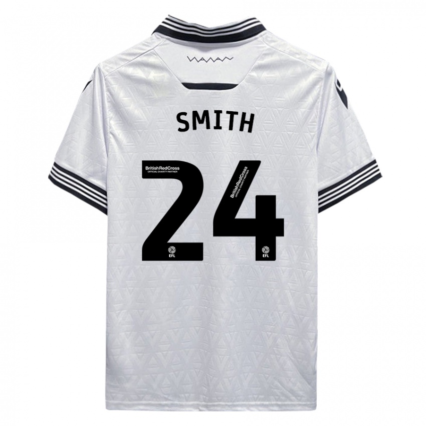 Dames Michael Smith #24 Wit Uitshirt Uittenue 2023/24 T-Shirt België
