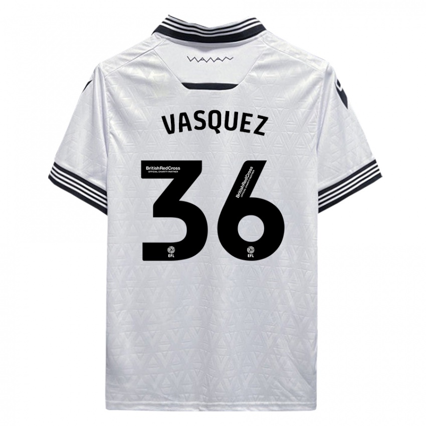 Dames Devis Vásquez #36 Wit Uitshirt Uittenue 2023/24 T-Shirt België