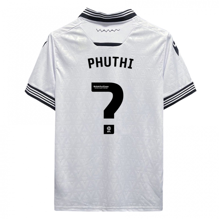 Dames Joey Phuthi #0 Wit Uitshirt Uittenue 2023/24 T-Shirt België