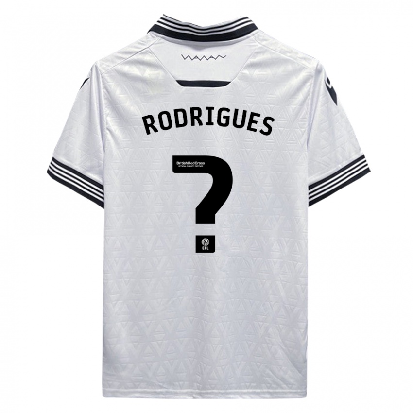 Dames Carlos Rodrigues #0 Wit Uitshirt Uittenue 2023/24 T-Shirt België