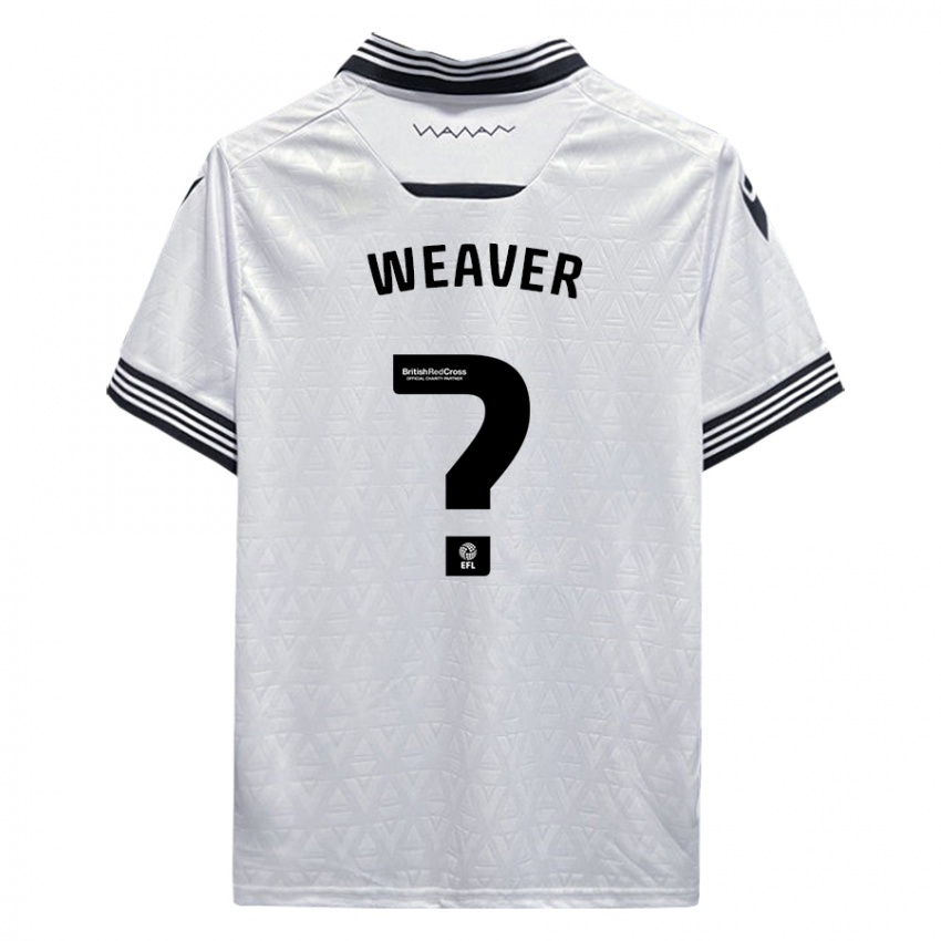 Dames Ernie Weaver #0 Wit Uitshirt Uittenue 2023/24 T-Shirt België