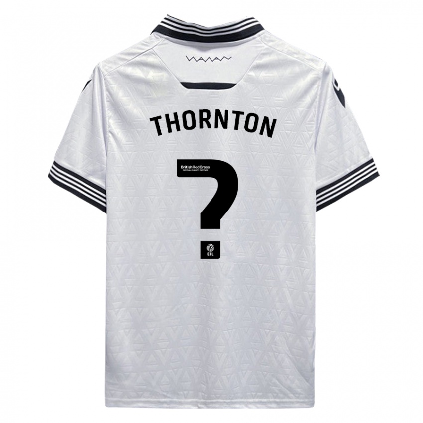 Dames Jarvis Thornton #0 Wit Uitshirt Uittenue 2023/24 T-Shirt België