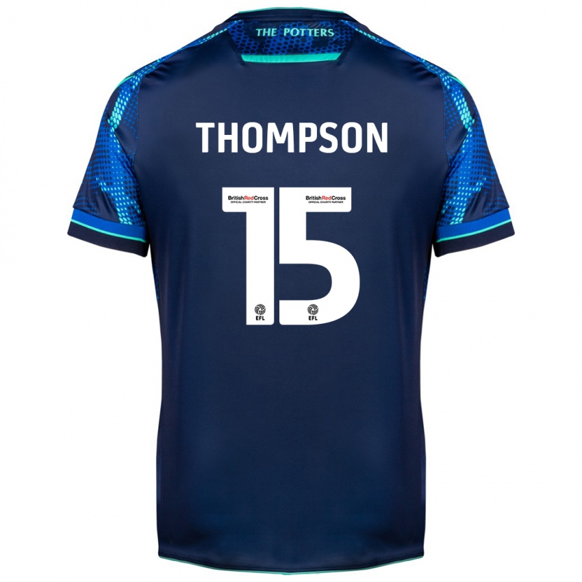 Dames Jordan Thompson #15 Marine Uitshirt Uittenue 2023/24 T-Shirt België