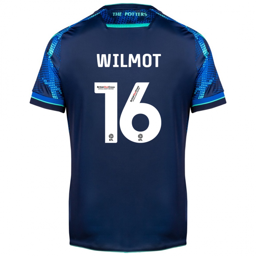 Dames Ben Wilmot #16 Marine Uitshirt Uittenue 2023/24 T-Shirt België