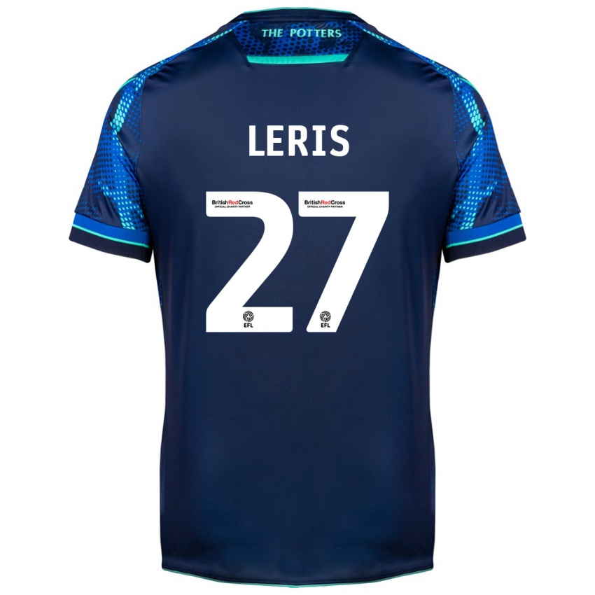 Dames Mehdi Léris #27 Marine Uitshirt Uittenue 2023/24 T-Shirt België