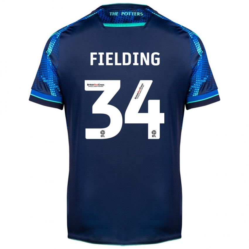 Dames Frank Fielding #34 Marine Uitshirt Uittenue 2023/24 T-Shirt België