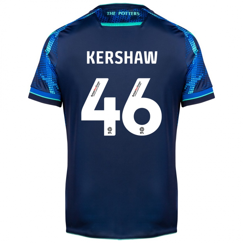 Dames Ben Kershaw #46 Marine Uitshirt Uittenue 2023/24 T-Shirt België