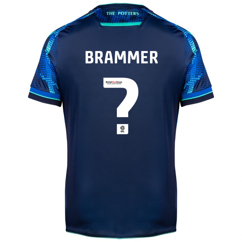 Dames Ruben Brammer #0 Marine Uitshirt Uittenue 2023/24 T-Shirt België