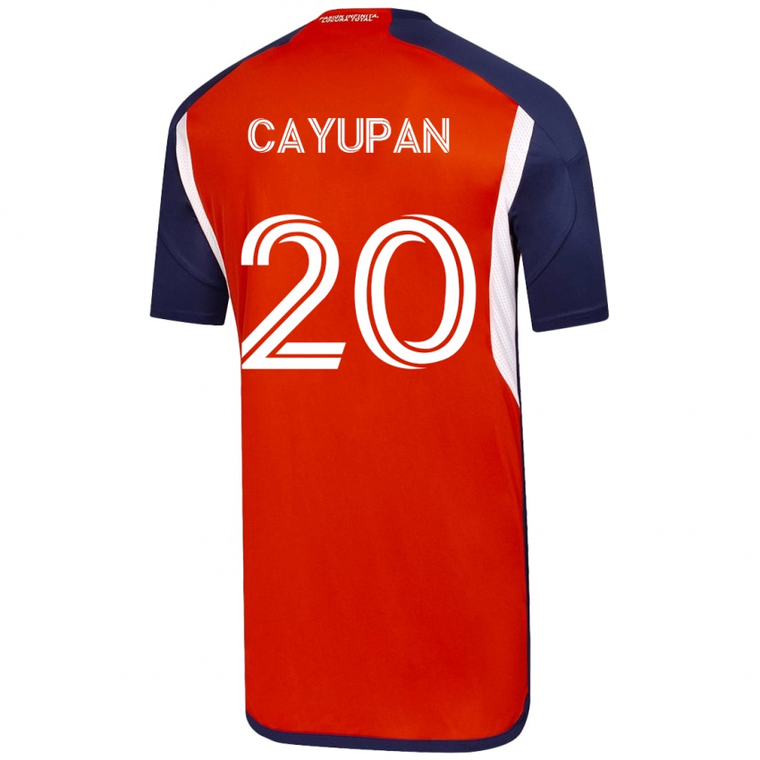 Dames Natalia Cayupán #20 Wit Uitshirt Uittenue 2023/24 T-Shirt België