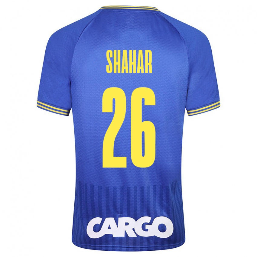 Dames Ido Shahar #26 Blauw Uitshirt Uittenue 2023/24 T-Shirt België