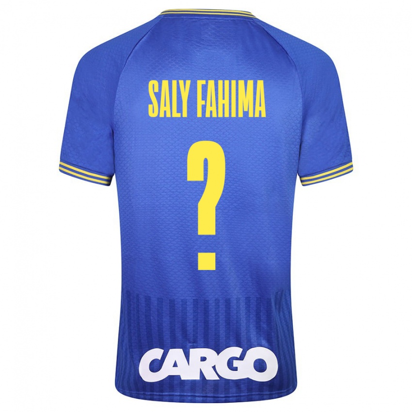 Dames Israel Saly Fahima #0 Blauw Uitshirt Uittenue 2023/24 T-Shirt België