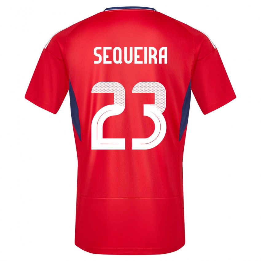 Kinderen Costa Rica Patrick Sequeira #23 Rood Thuisshirt Thuistenue 24-26 T-Shirt België