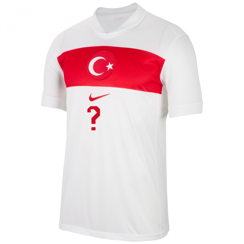 Enfant Maillot Turquie Furkan Çolak #0 Blanc Tenues Domicile 24-26 T-Shirt Belgique