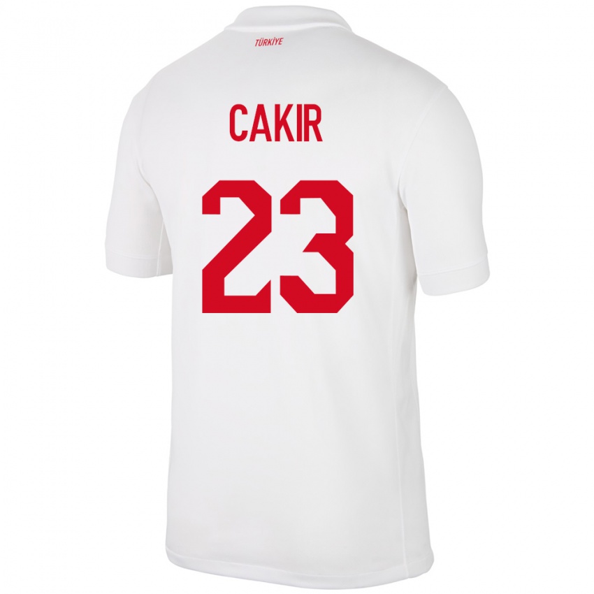 Kinderen Turkije Uğurcan Çakır #23 Wit Thuisshirt Thuistenue 24-26 T-Shirt België