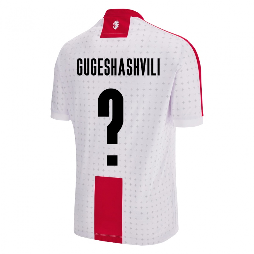 Kinderen Georgia Zaza Gugeshashvili #0 Wit Thuisshirt Thuistenue 24-26 T-Shirt België