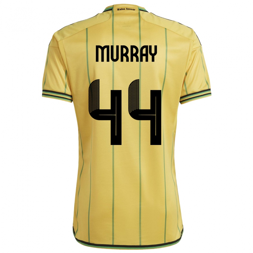 Kinderen Jamaica Satara Murray #44 Geel Thuisshirt Thuistenue 24-26 T-Shirt België