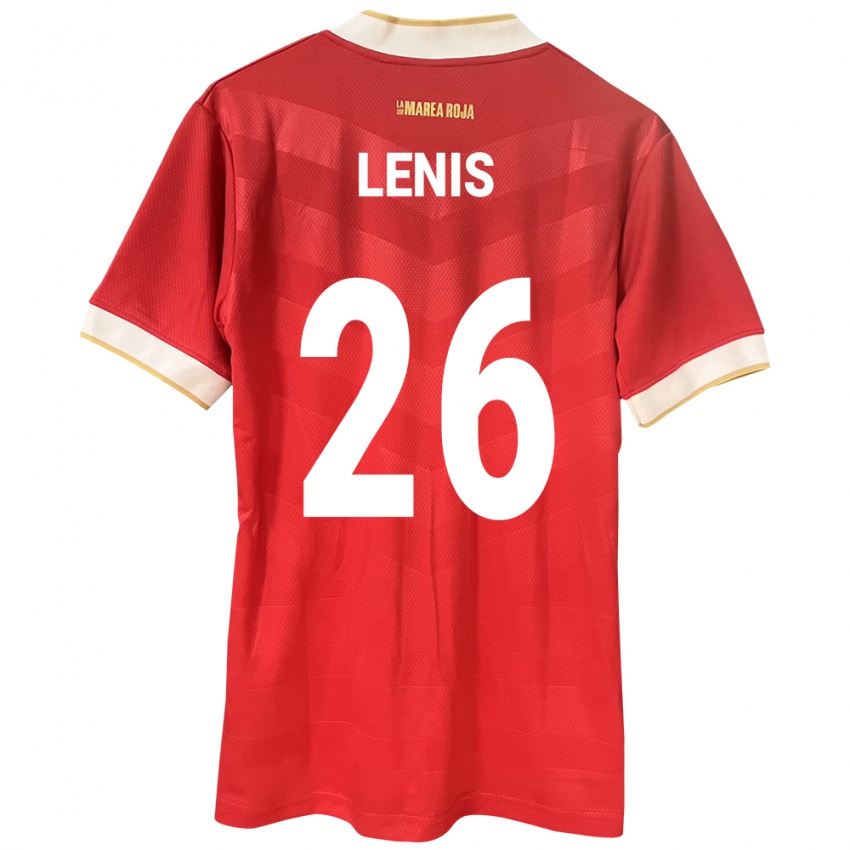 Kinder Panama Kahiser Lenis #26 Rot Heimtrikot Trikot 24-26 T-Shirt Belgien