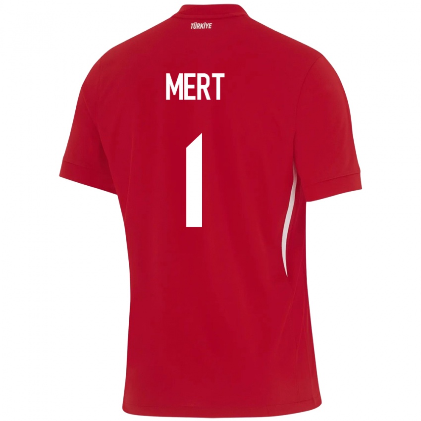 Kinder Türkei Mert Günok #1 Rot Auswärtstrikot Trikot 24-26 T-Shirt Belgien