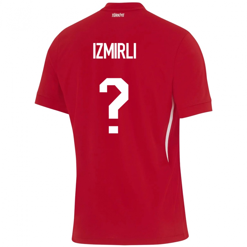 Enfant Maillot Turquie Ege İzmirli #0 Rouge Tenues Extérieur 24-26 T-Shirt Belgique