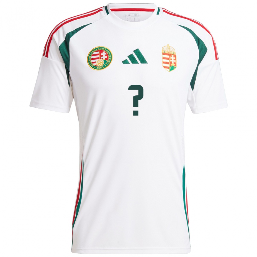 Kinder Ungarn Dávid Gyebróczki #0 Weiß Auswärtstrikot Trikot 24-26 T-Shirt Belgien