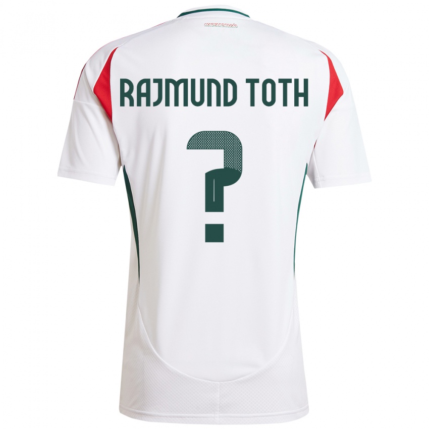 Kinder Ungarn Rajmund Tóth #0 Weiß Auswärtstrikot Trikot 24-26 T-Shirt Belgien