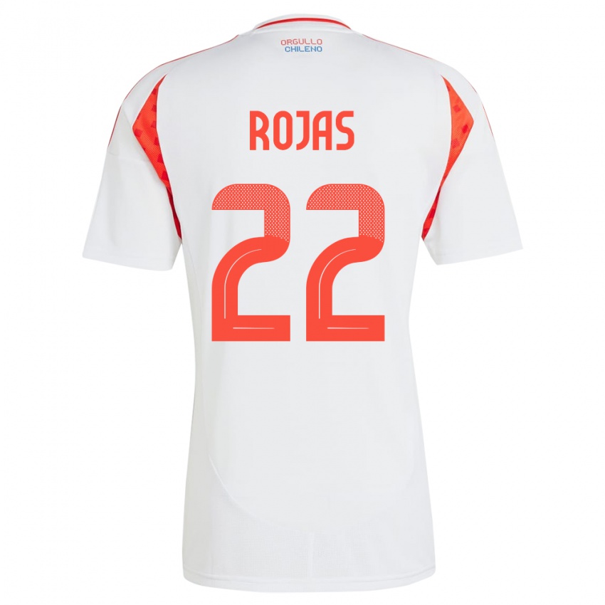 Kinderen Chili Jeyson Rojas #22 Wit Uitshirt Uittenue 24-26 T-Shirt België