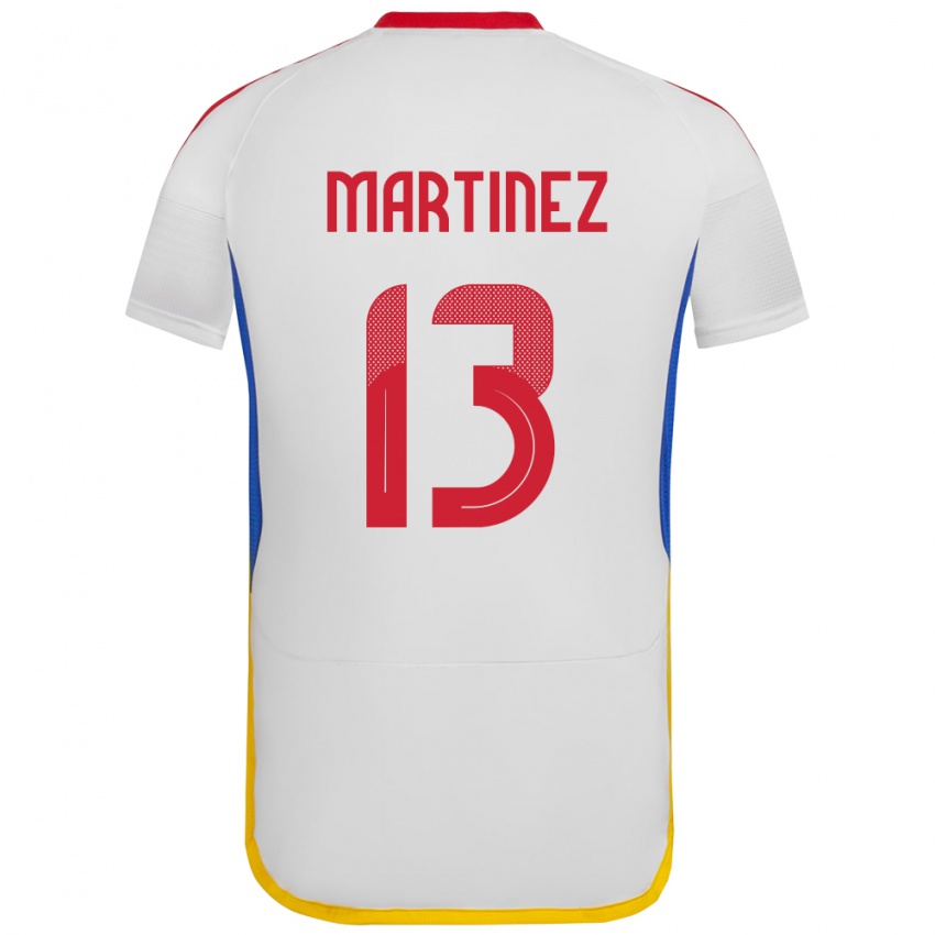 Kinderen Venezuela José Martínez #13 Wit Uitshirt Uittenue 24-26 T-Shirt België