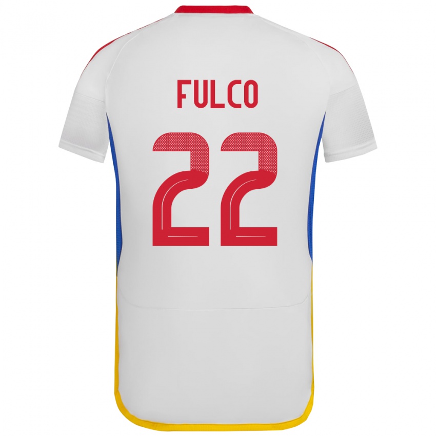 Kinderen Venezuela Pedro Fulco #22 Wit Uitshirt Uittenue 24-26 T-Shirt België