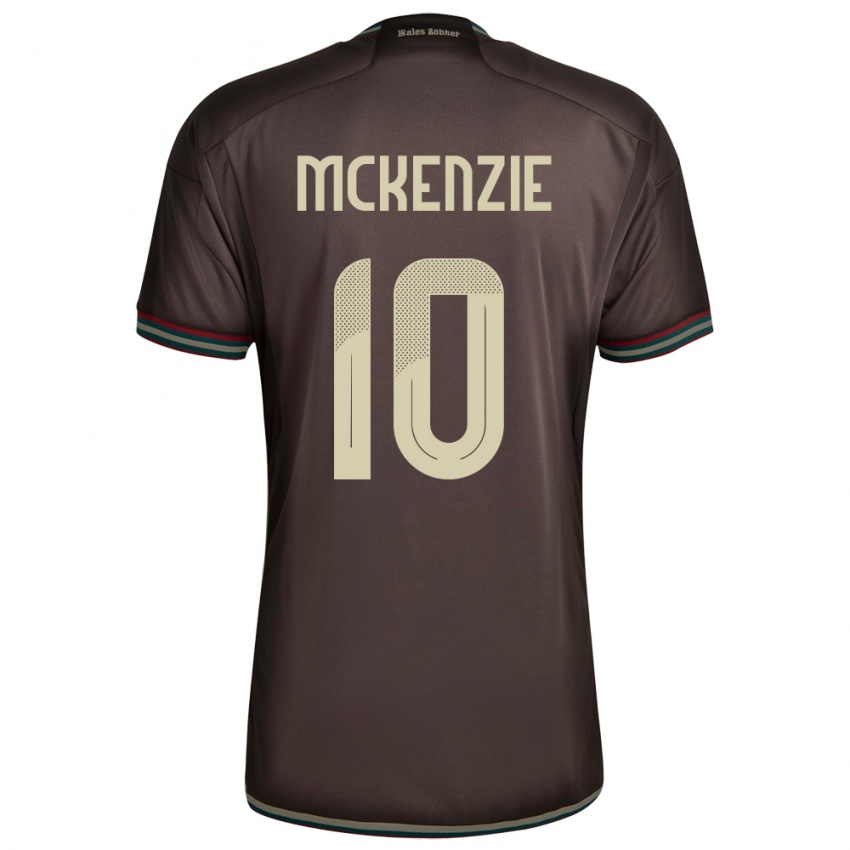 Kinderen Jamaica Denzel Mckenzie #10 Nachtbruin Uitshirt Uittenue 24-26 T-Shirt België